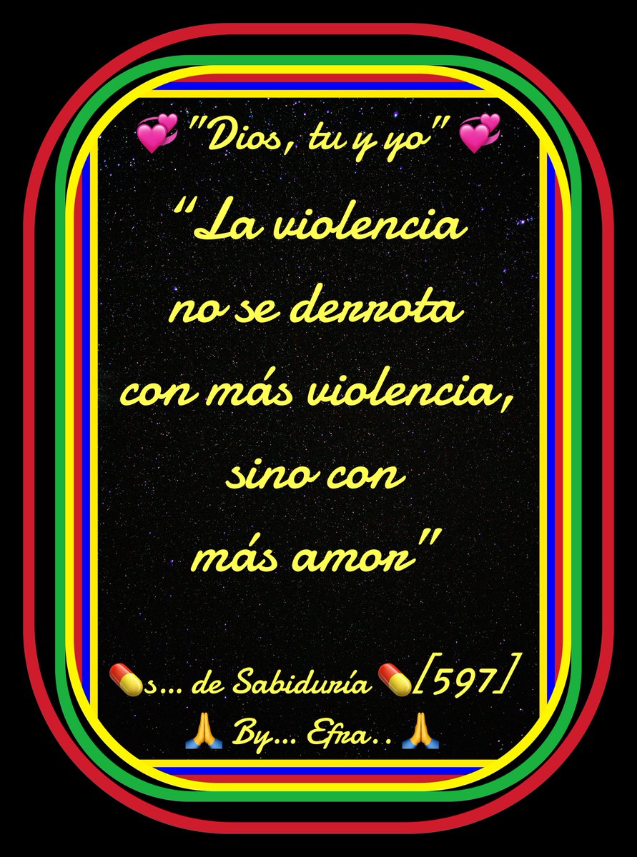 💊[597]🇵🇷“Practicando el ojo por ojo… estarás contribuyendo a que el mundo, ciego… termine”🇺🇸🙏