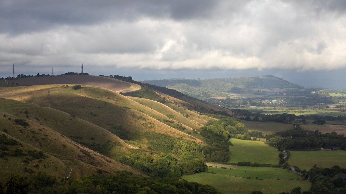 PhilCarter2212's tweet photo. Devils Dyke,this morning https://t.co/CujKw0rb4P