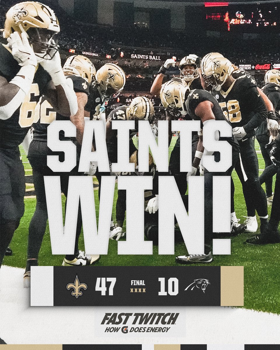 Saints's tweet image. 6 consecutive season opener victories 🔥

#Saints | @FastTwitchDrink