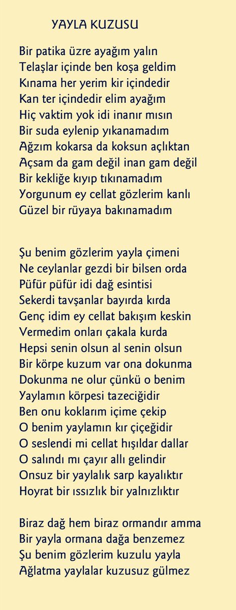 On üç yıl evvel yazılmıştı. Bayram şekeri toplamaya çıkıp geri dönemeyen çocukların ardından.