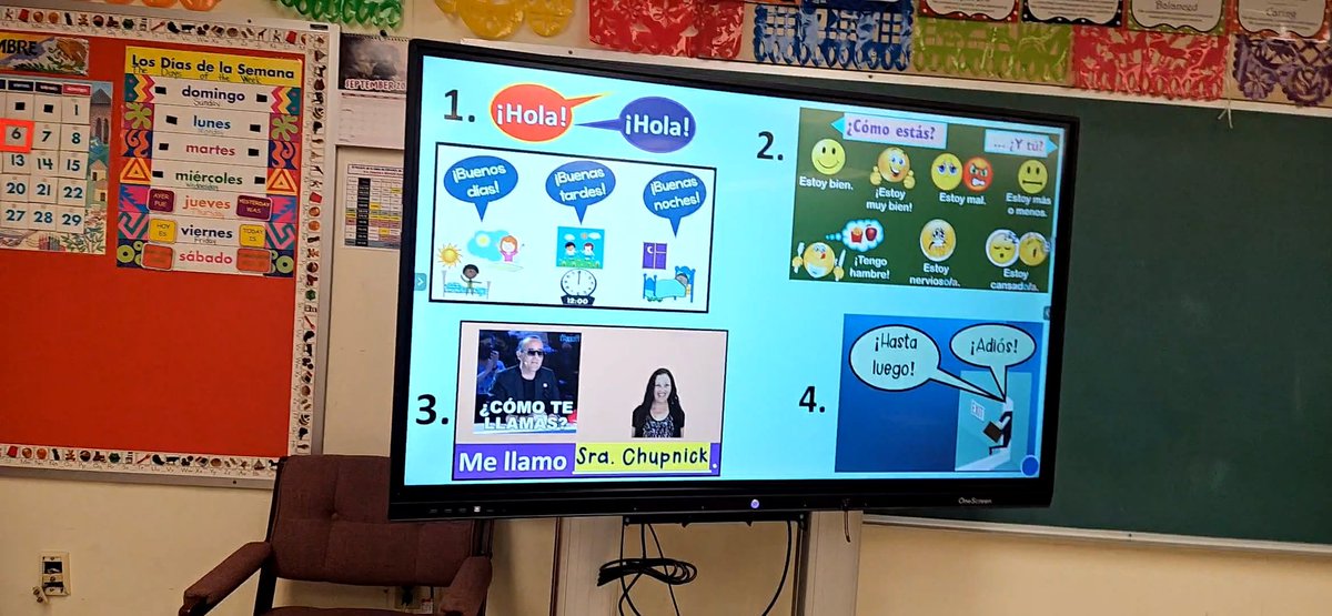 SraChupnick's tweet photo. Gr3 &amp; Gr4 students @TeamWoodmoor
had real life conversations to "meet", greet, &amp; "introduce" themselves to each other ALL IN SPANISH!!! @BaltCoPS @bcpstv #MarylandSealOfBiliteracy #CollegeAndCareerReady #LanguageIsLiteracy https://t.co/Ybkfw0SWoz