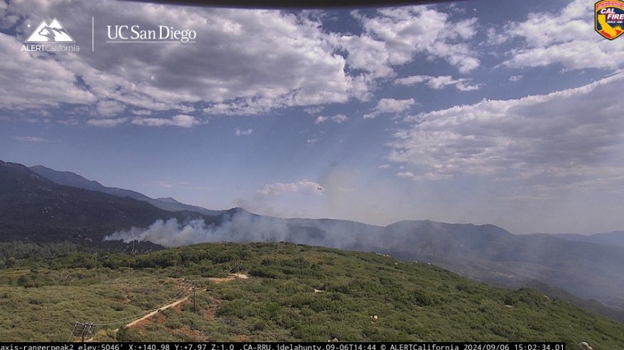 firevalleyphoto's tweet photo. #CoveFire they have retardant all around the fire except for the heel https://t.co/rbtYonzCjK