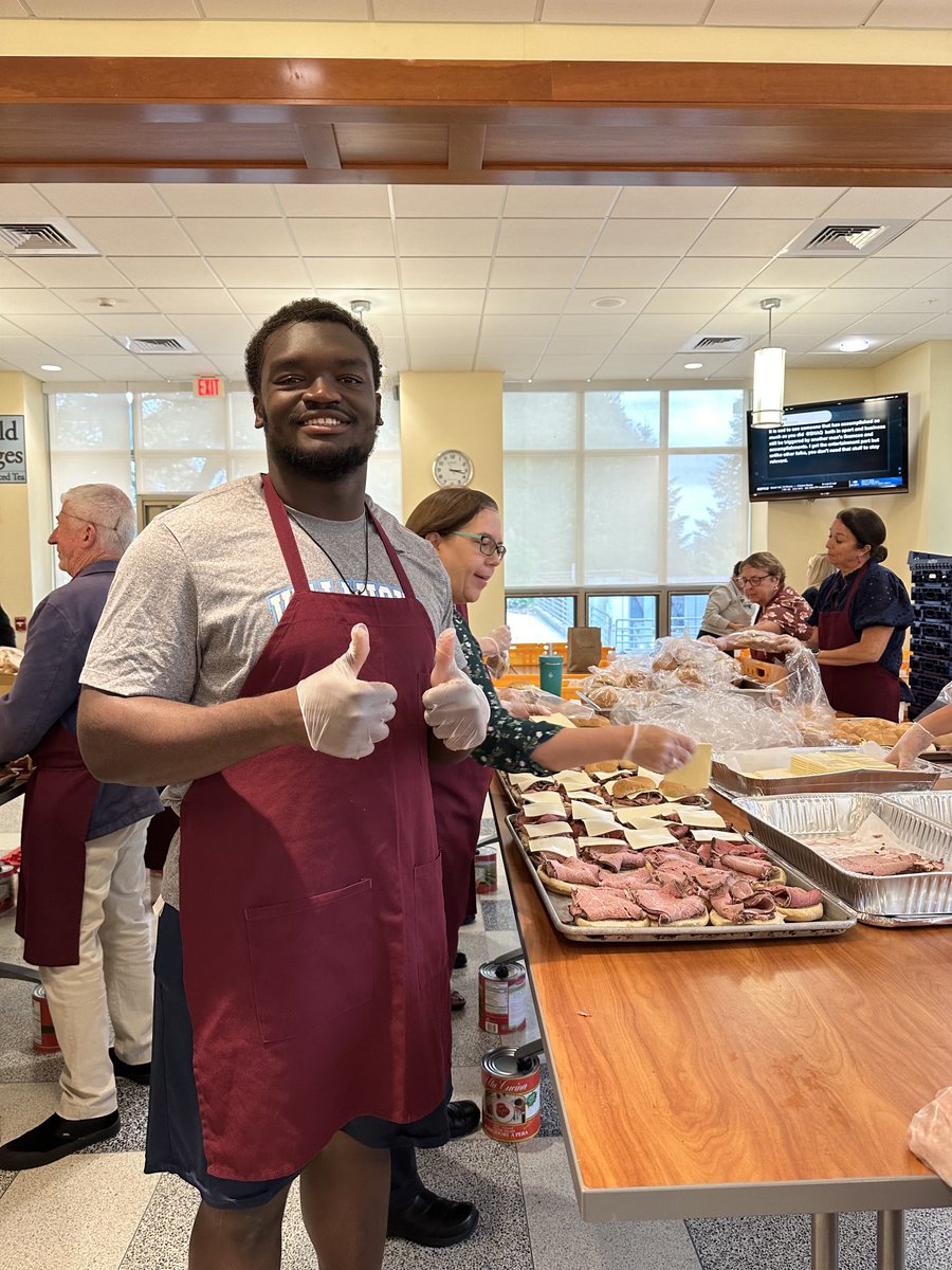 Mark Ferrante (@coachferrantevu) on Twitter photo Some of our <a href="/NovaFootball/">Villanova Football</a> guys participating in St Thomas of Villanova Day of Service! #ServantLeaders #CatsGiveBack <a href="/eli_smiith/">Eli Smith</a> <a href="/_NinoBet/">Nino Betances</a> <a href="/AJKoukou1/">AJ Koukou</a> #TTR Some of our <a href="/NovaFootball/">Villanova Football</a> guys participating in St Thomas of Villanova Day of Service! #ServantLeaders #CatsGiveBack <a href="/eli_smiith/">Eli Smith</a> <a href="/_NinoBet/">Nino Betances</a> <a href="/AJKoukou1/">AJ Koukou</a> #TTR