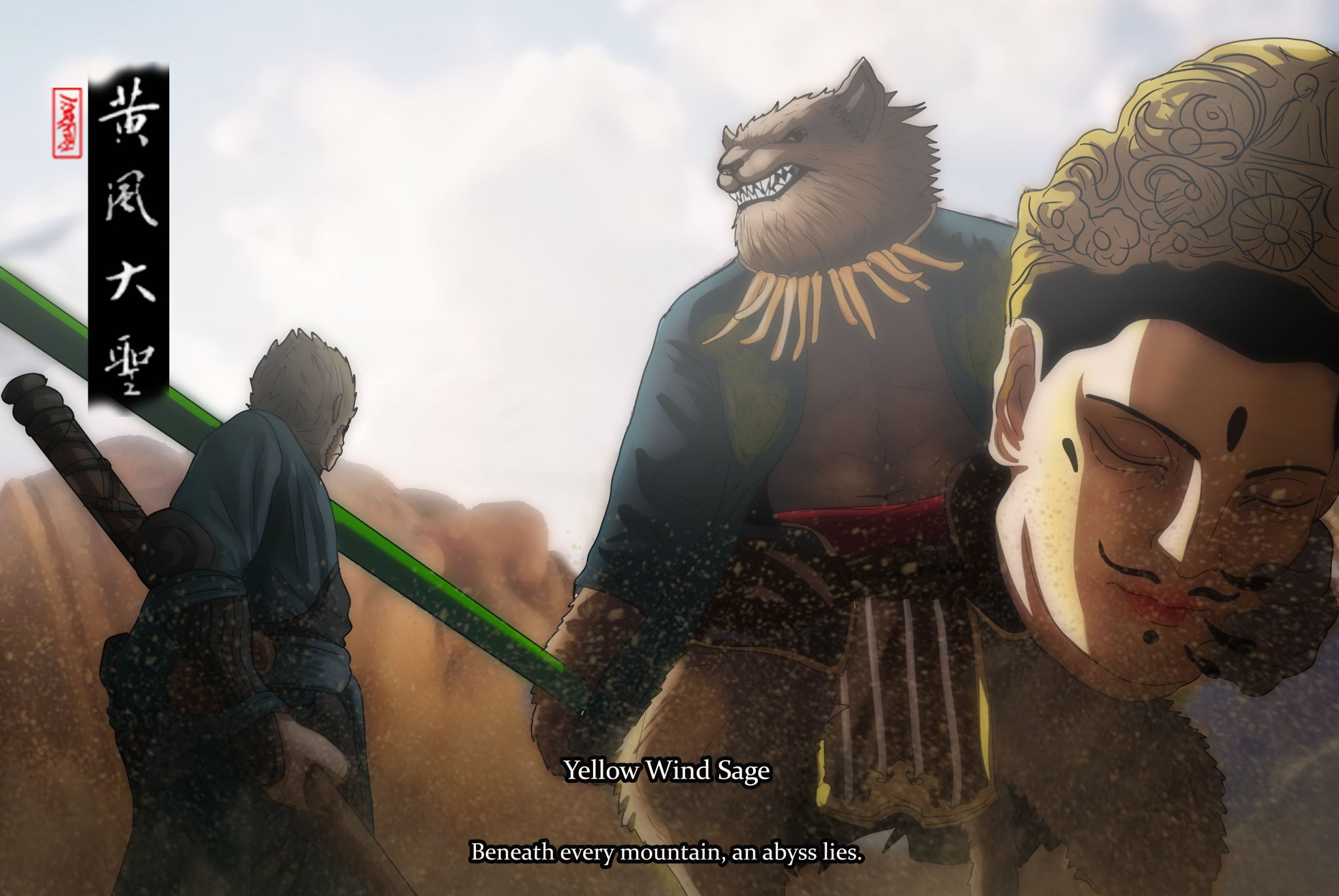 Raydash on X: &ldquo;yellow wind sage fan art. wukong #raydasharts 
