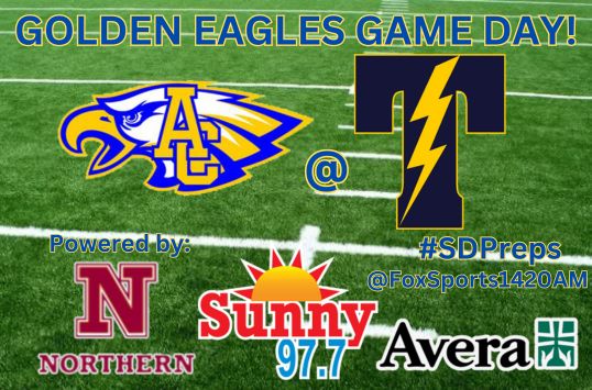 It's Aberdeen Central High School Football game day!
<a href="/acgefootball/">AC Golden Eagles FB</a> at <a href="/tea_titansFB/">Tea Titans Football</a>
📻ow.ly/wCN750ST8GL
📹ow.ly/XBwC50ST8GK
🎙️@The_Cobra66
