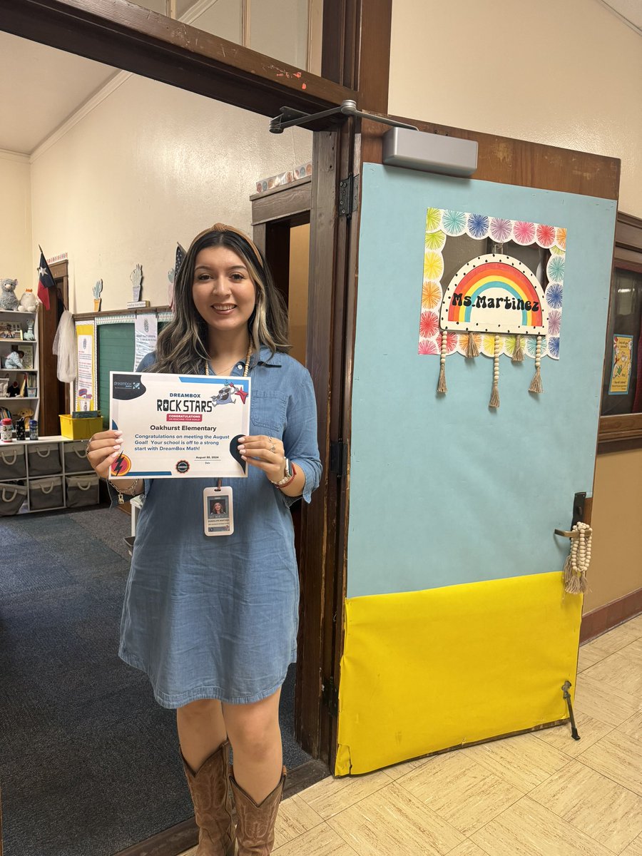 Off to a strong start with DreamBox! Oakhurst teachers meeting the August challenge! <a href="/gracie_guerrero/">Dr. Gracie Guerrero</a> <a href="/todd_koppes/">Todd Koppes</a> <a href="/claudia_jacobo1/">Claudia B Jacobo, M.Ed.</a>