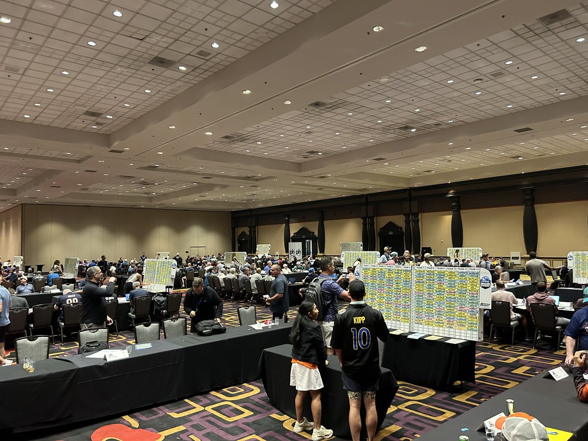 If you’ve never done it, this is always an experience with <a href="/FFPC/">The FFPC</a>. 

Final live draft in the books!