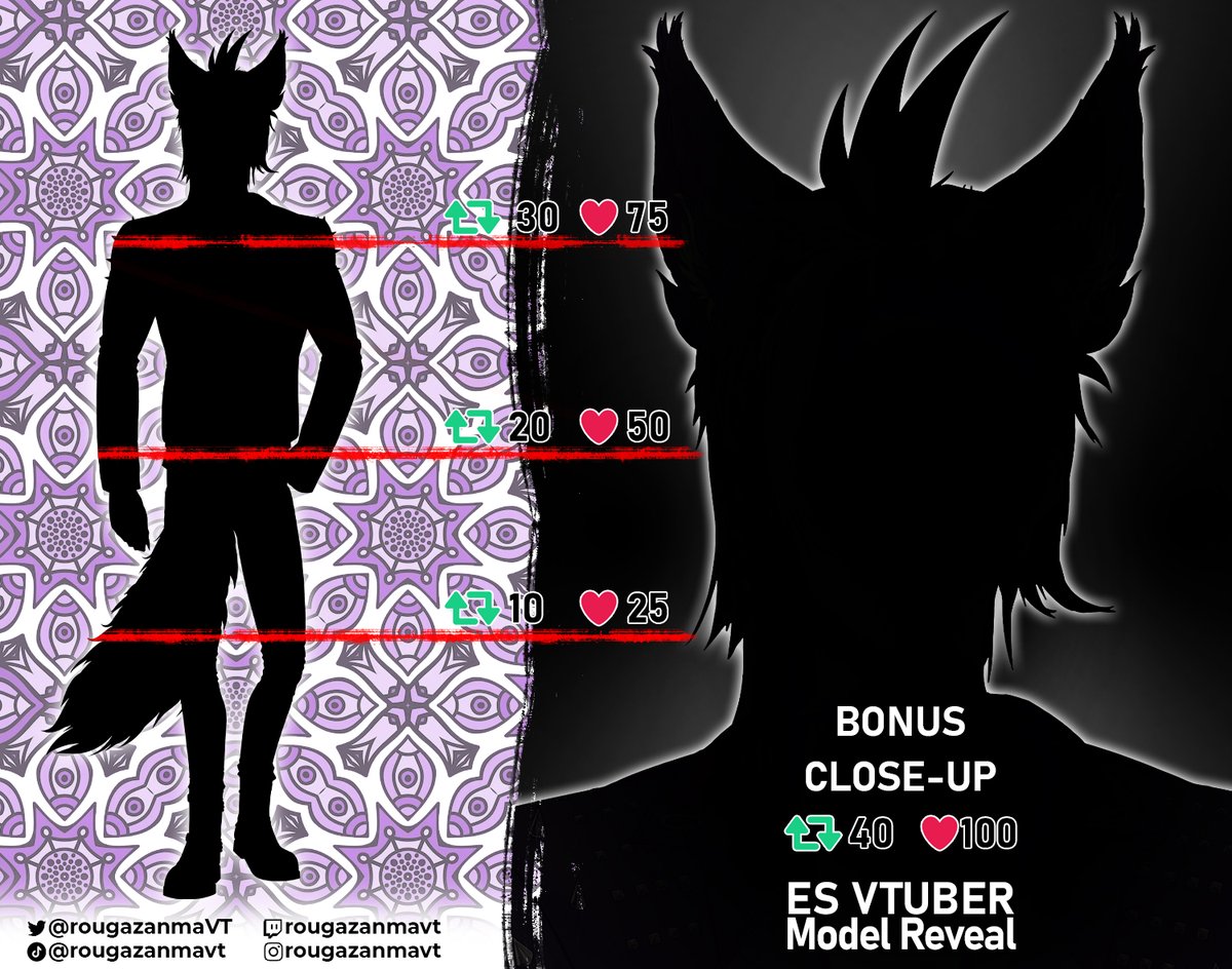 𖤐⋆.˚✮MODEL REVEAL✮˚.⋆ִ ࣪𖤐

Buenas chic@s, el lupino mitad y mitad estará listo para aparecer el martes 17 de septiembre, los espero y mientras tanto hagamos el reveal!!

Recuerden retweet 🔁 y like ε(´｡•᎑•`)っ 💕

#Vtuber #VtuberES #ModelReveal #VTuberUprising