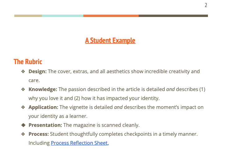 Matthew R. Kay (@mattrkay) on Twitter photo Freshman: "You messed up."
Me: "Me? How?"
Freshman (playfully and sweetly): "This project was a lot of fun. It's the standard. All of your projects BETTER be this fun."
Thanks, <a href="/ADunn74/">Alexa Dunn</a>. All these years later, your Me Magazine project is still the perfect gateway to high school. Freshman: "You messed up."
Me: "Me? How?"
Freshman (playfully and sweetly): "This project was a lot of fun. It's the standard. All of your projects BETTER be this fun."
Thanks, <a href="/ADunn74/">Alexa Dunn</a>. All these years later, your Me Magazine project is still the perfect gateway to high school.