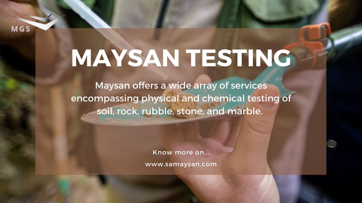 Maysancomp's tweet photo. Building without soil testing? Don't risk it! Proper soil testing ensures structural integrity and safety. 🏗️ Whether for homes or high-rises, soil analysis is crucial to prevent future hazards.

لا تخاطر ان تبني دون فحص التربة! تحليل التربة ضروري لضمان سلامة المباني واستقرارها. 🏗️ سواء للمنازل أو المباني الشاهقة، تحليل التربة مهم لتجنب المخاطر المستقبلية.

📞 0565227831
📧 info@maisan.sa

#اعرف_ارضك #فحص_التربة #ميسان #الاحساء 
#soil_testing #MGS #know_your_ground #know_your_partners #stay_on_soild_ground