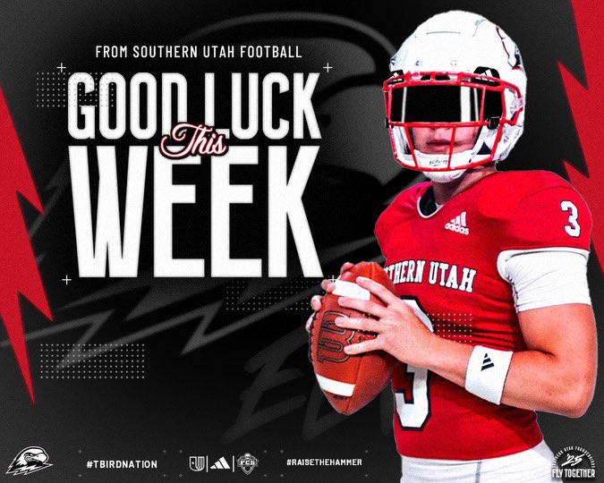 Thank you <a href="/SUUFB_/">Southern Utah Football</a> !!! 
<a href="/CoachCasteelSUU/">Coach Casteel 🏈</a> <a href="/OlineCoachWhite/">Coach Matt White</a> <a href="/delanefitz/">DeLane L. Fitzgerald</a> <a href="/CoachShawnM_SUU/">Shawn Magginson</a>