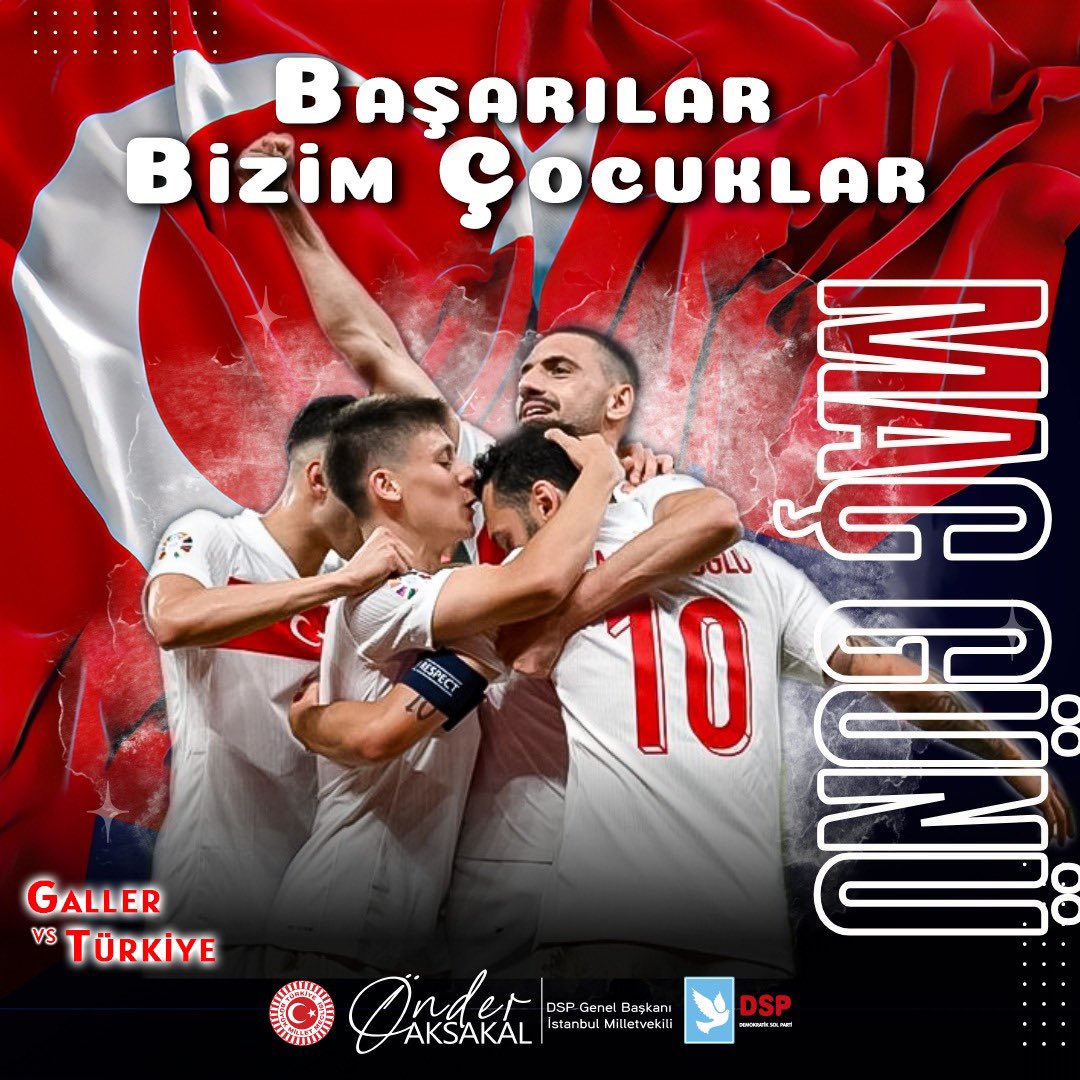 OnderAksakal's tweet photo. Haydi #bizimçocuklar

#UEFA Uluslar Ligi'ndeki ilk mücadelemiz de Galler ile karşılaşacak olan A Milli Takımımıza yürekten başarılar diliyorum!
️
Kalbimiz sizinle
#HaydiTürkiye #MilliTakım #BizBirlikteGüçlüyüz https://t.co/s8HOFi9lUU