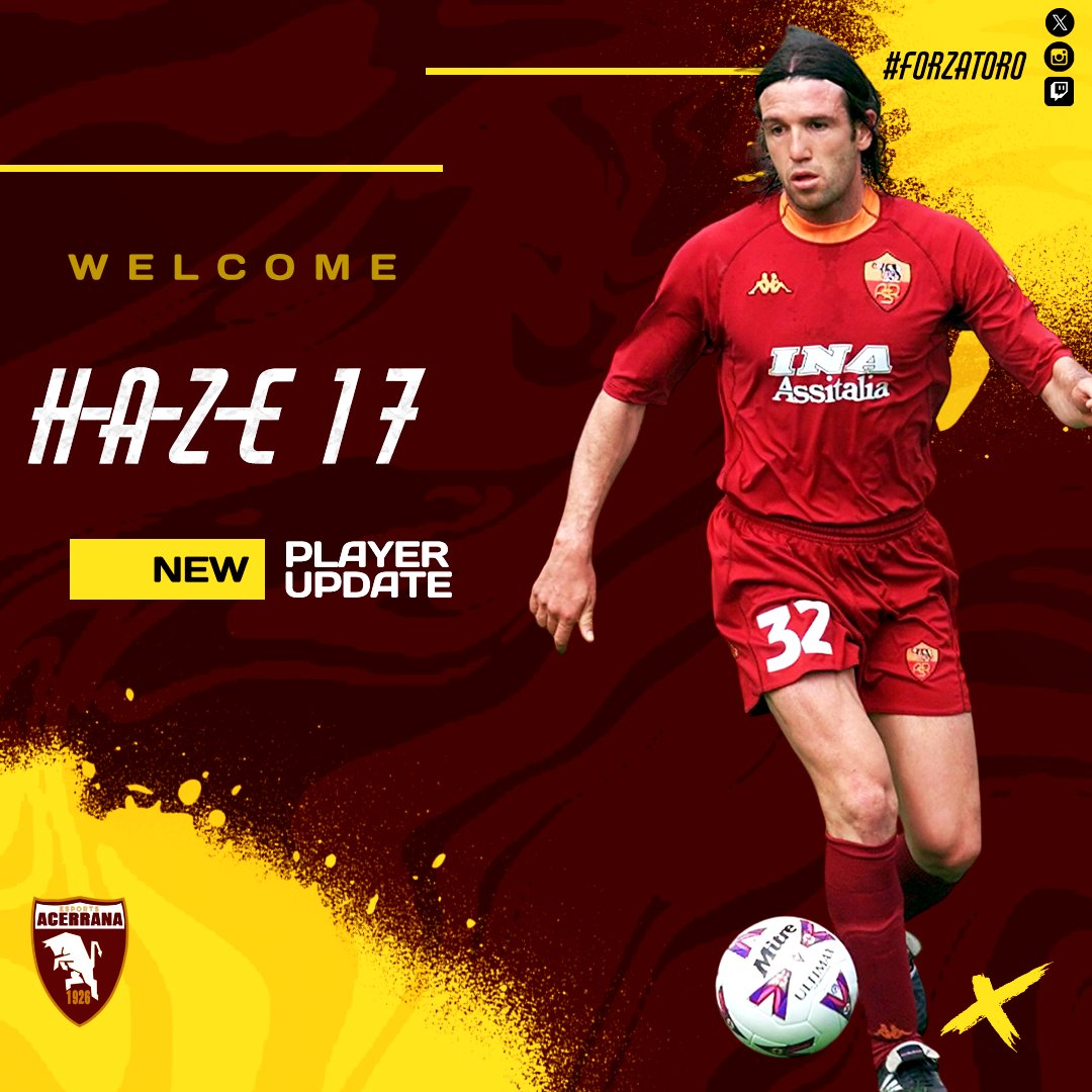 RealAcerrana's tweet image. ATTENZIONE! 
TE DICO BADAAA!

Uno dei terzini più completi e forti del panorama Proclub Italia. Impeccabile e tosto in difesa, ma non disdegna l&apos;uscita palla al piede. Ve dico BADATEEE con il numero 17 @MaicolMattoni 💥

@pctransfermarkt
@RTproclub
@proclubs_weekly