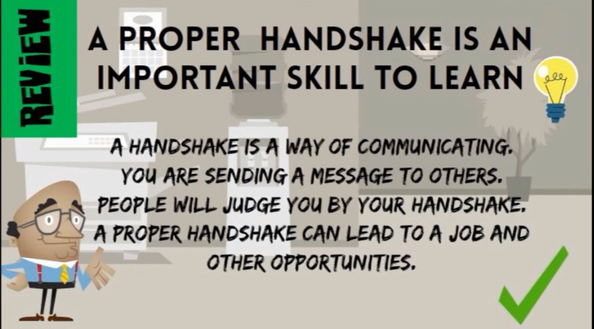 GGC_Baseball's tweet photo. 🧰 TOOLBOX TUESDAY (Friday) 🧰 

GOAL: Teach life skills that transcend baseball!

#1: How to properly shake hands 🤝

• Open palm, thumb up, hand vertical
• Be 50/50, not 🫳, not 🫴, always 🫱
• Right amount of 💪
• Avoid dominance moves

Part of our culture!

#GrizGangGGC https://t.co/RC89IYOfWt