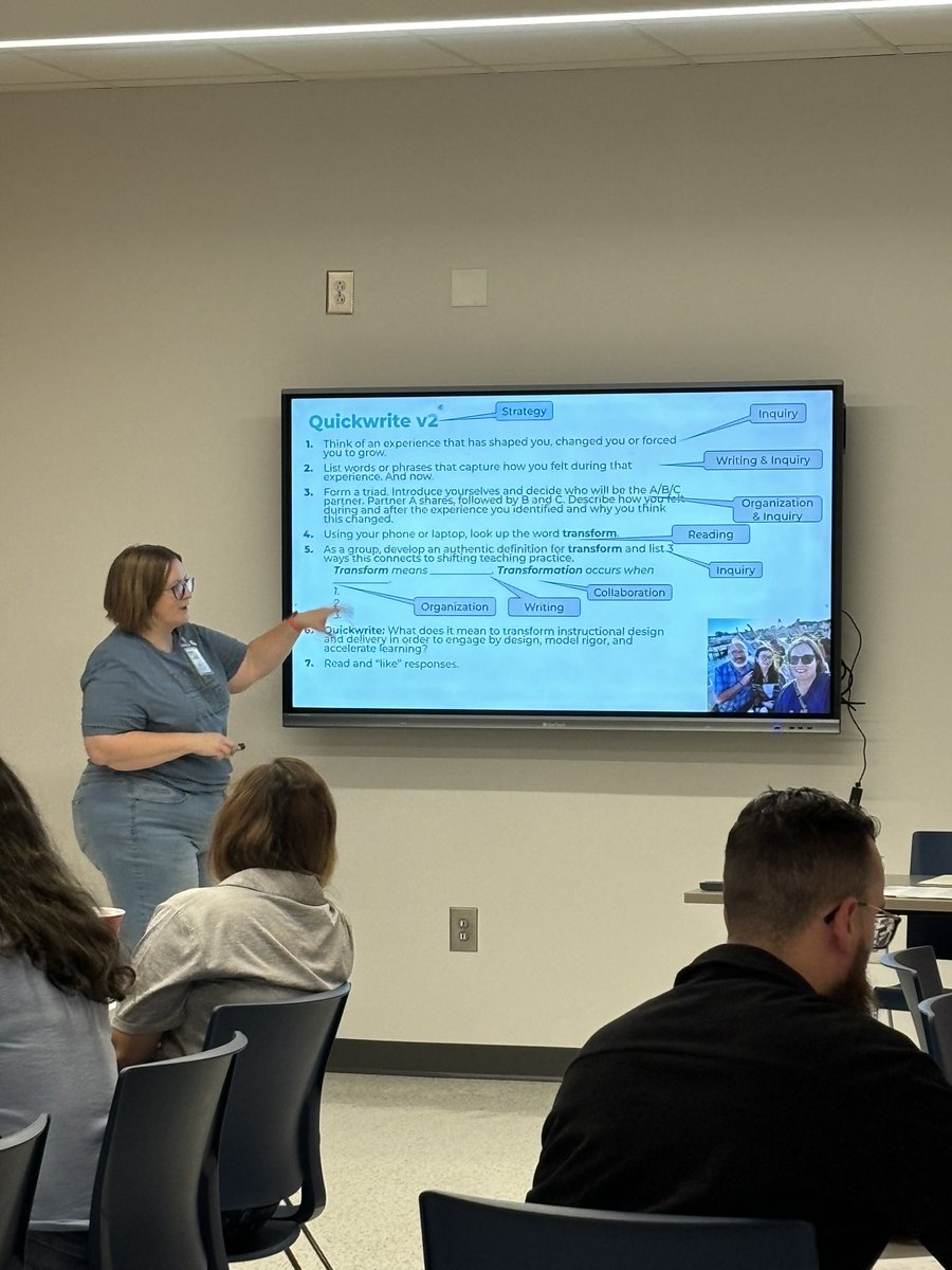 Happening Now: Intentional use of WICOR strategies with Mary Ann S-W, RNE AVID Coordinator #PDrotation #Intentionality #WhereJOYresides