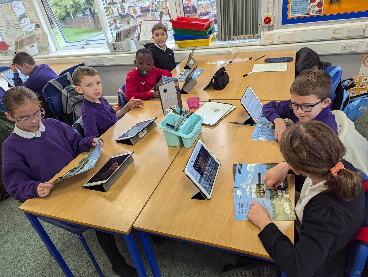 BPSDrParnell's tweet photo. We did our second connectors session today and uplevelled our reading work. Amazing work, P5p!  #BPSLiteracy https://t.co/J084rqdAF3