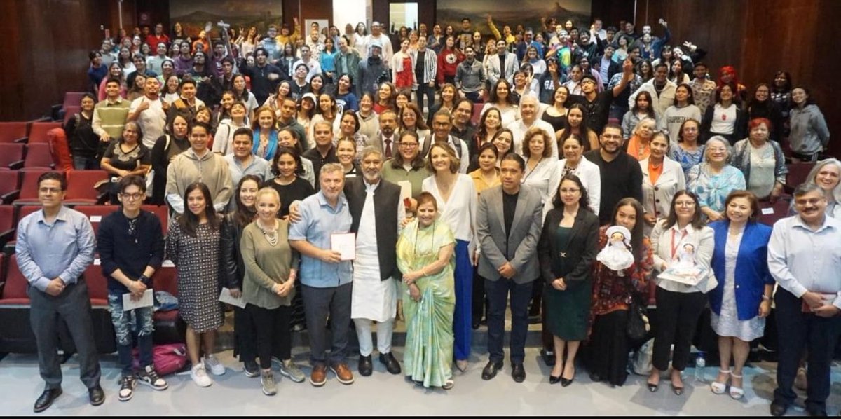 Whatever we see, touch, or experience today was someone's dream yesterday. I call upon you to dare to dream big—dream of a just, equitable, and peaceful world and act to realize it. Nothing is impossible. 
My address at Universidad Autonoma de Queretaro <a href="/UAQmx/">UAQmx</a> <a href="/hayfestival_esp/">Hay Festival Esp</a>