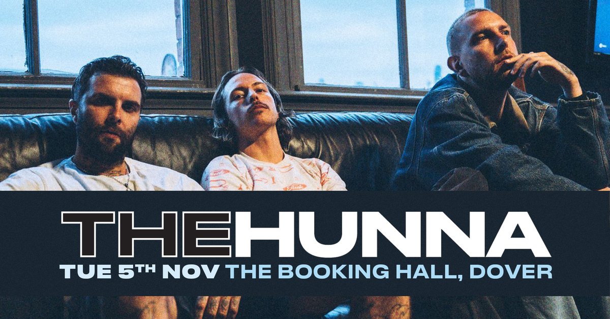 Brit rockers <a href="/THEHUNNABAND/">THE HUNNA</a> have always been one of the most exciting bands on the circuit since their meteoric rise to success almost a decade ago, gathering an incredible loyal fanbase along the way.
<a href="/the_bookinghall/">The Booking Hall</a> 
juiceboxindie.com/listings/hunna…