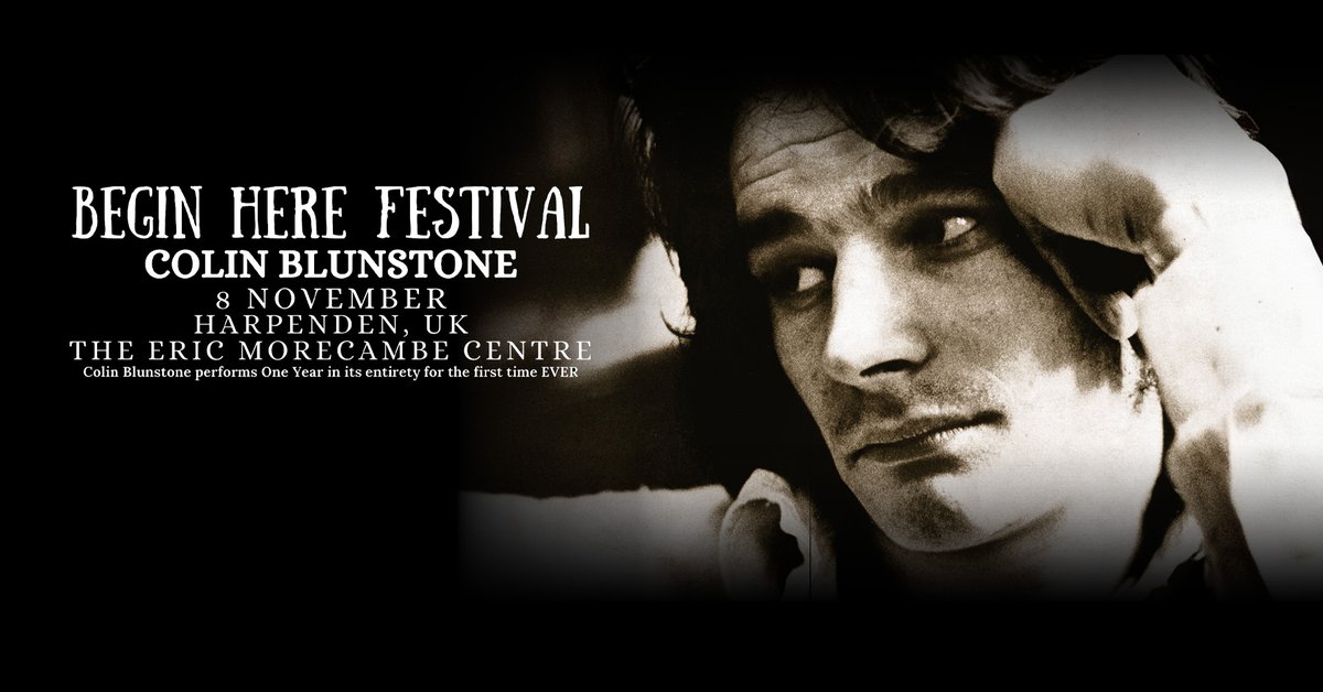 For the first time ever, <a href="/ColinBlunstone/">Colin Blunstone</a> will perform his classic 1971 debut solo album, One Year, in its entirety, along with other selections from his career, as part of The Zombies’ annual “Begin Here Festival”.
<a href="/theemorecambec/">The Eric Morecambe Centre</a> 
juiceboxindie.com/listings/colin…