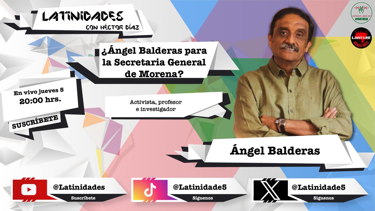 ¿Ángel Balderas para la Secretaria General de Morena? Con Héctor Díaz

youtu.be/H9FjP6oGNks