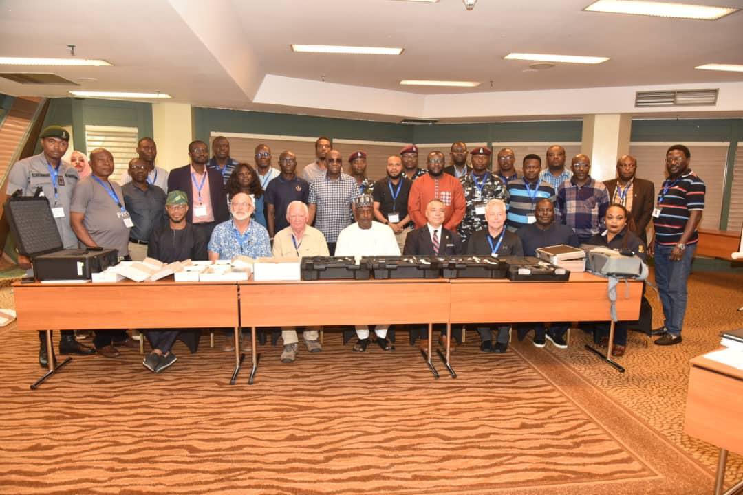 NNRA_Official's tweet photo. The Nigerian Nuclear Regulatory Authority (NNRA), in collaboration with the U.S. Department of Energy (USDOE), has concluded a week-long training on the Search and Secure of Radioactive Materials out of Regulatory Control. The closing ceremony held today at the Transcorps, Abuja. https://t.co/1LJhlUbLpk