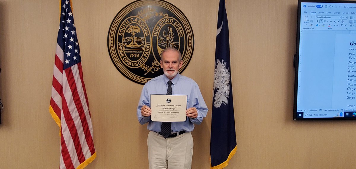 Richard Phillips Jr., M.Ed. (@rphillipsstem) on Twitter photo Proud to announce my recent graduation from the South Carolina Department of Education Institute for District Administrators. Humbled to represent <a href="/SumterSCSchools/">Sumter School Dist.</a> in Cohort 26. <a href="/DrWrightSupt/">Dr. William T. Wright, Jr.</a> <a href="/DrShirleyGamble/">Dr. Shirley Gamble</a> Proud to announce my recent graduation from the South Carolina Department of Education Institute for District Administrators. Humbled to represent <a href="/SumterSCSchools/">Sumter School Dist.</a> in Cohort 26. <a href="/DrWrightSupt/">Dr. William T. Wright, Jr.</a> <a href="/DrShirleyGamble/">Dr. Shirley Gamble</a>