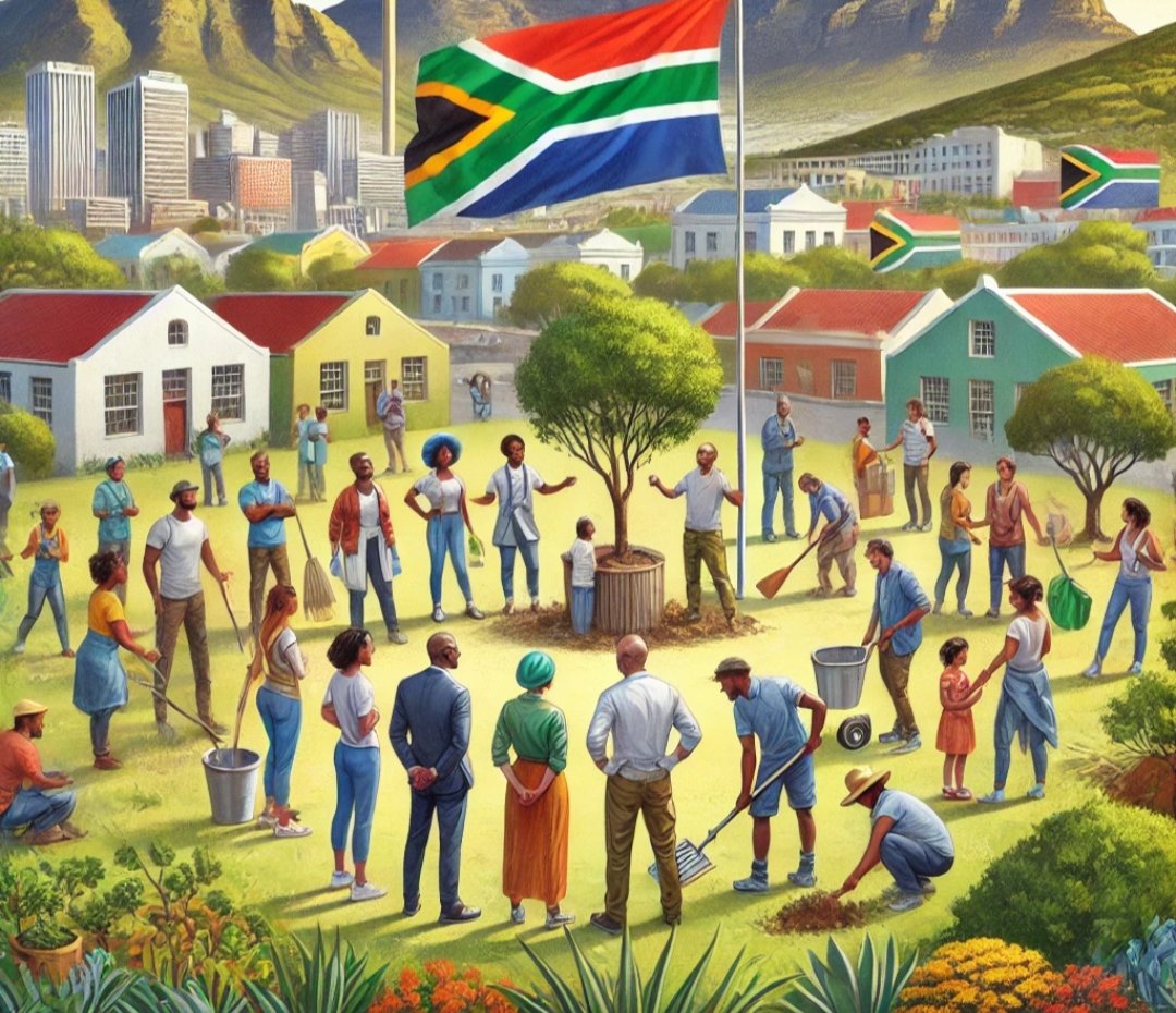 "Active citizenry is the heart of a thriving community. When we take action, raise our voices, and engage in our world, we create the change we want to see. Every small step counts—together, we can shape a better future."

#lovethynation #SouthAfrica #heroes #patriotism
