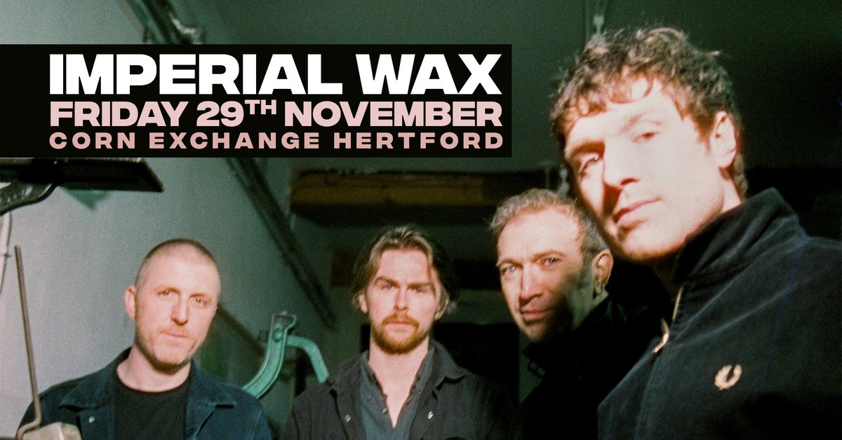 π
πππΎππ½ππ ππππ (@juicebox_indie) on Twitter photo <a href="/ImperialWaxBand/">Imperial Wax</a> play a visceral, expressive fusion of garage rock and post-punk. Guitarist Pete Greenway, drummer Keiron Melling and bassist Dave Spurr, formerly known as the last and longest serving line up of The Fall.
@cornexhangehertford
juiceboxindie.com/listings/imper⦠<a href="/ImperialWaxBand/">Imperial Wax</a> play a visceral, expressive fusion of garage rock and post-punk. Guitarist Pete Greenway, drummer Keiron Melling and bassist Dave Spurr, formerly known as the last and longest serving line up of The Fall.
@cornexhangehertford
juiceboxindie.com/listings/imperβ¦