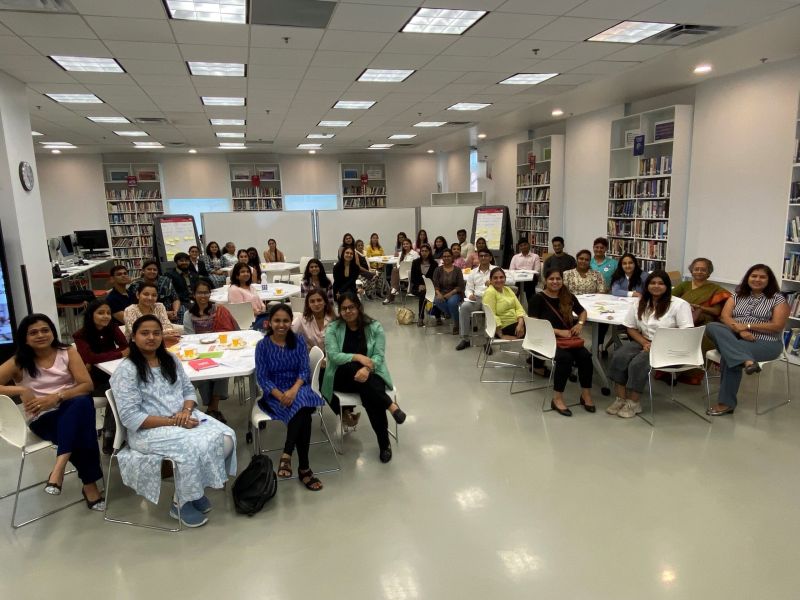 LabNemo's tweet image. Last month, Prof. Shobha Shukla and PhD students Neha Redkar and Archana T joined the “Democratic Futures: Youth for Change” roundtable by Red Dot Foundation and U.S. Consulate Mumbai. #YouthForChange #Democracy