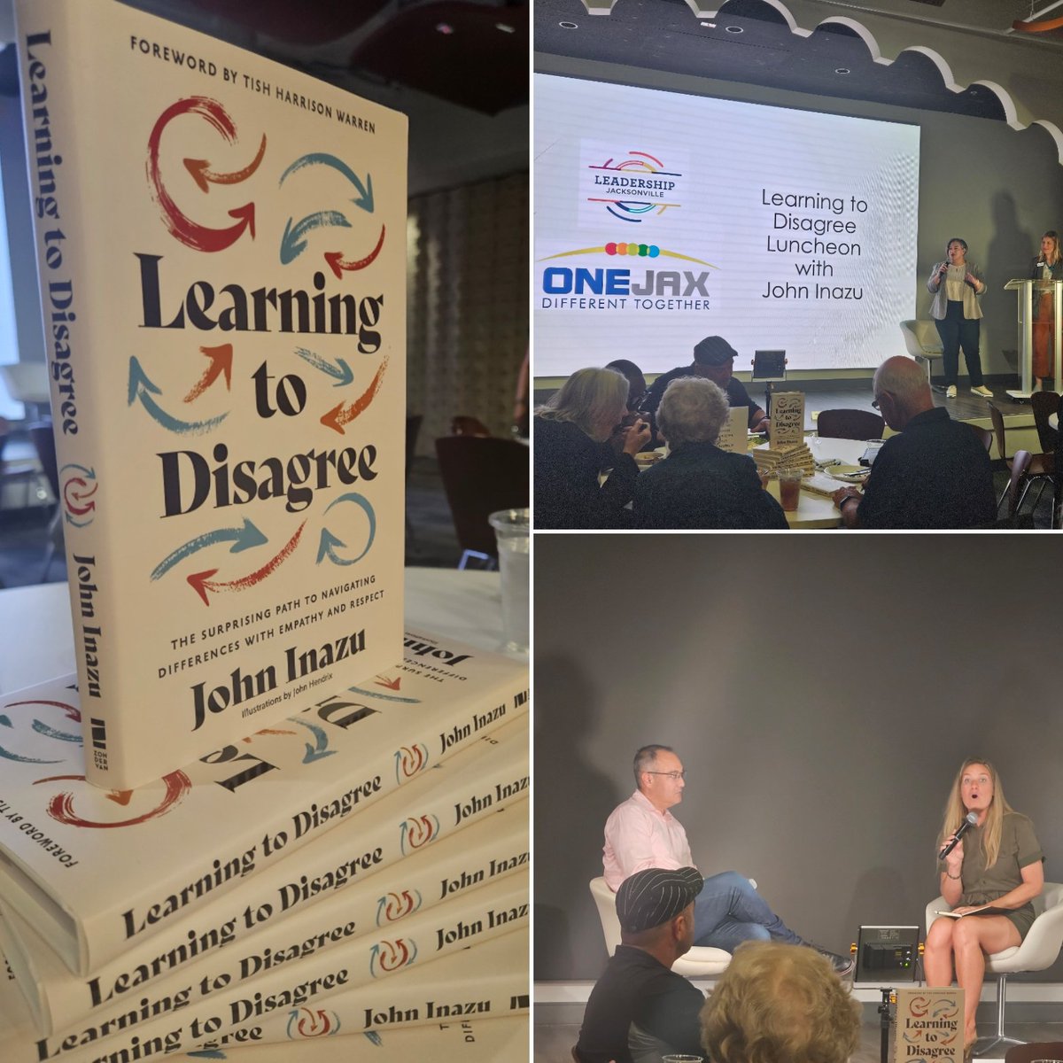 interfaithnefl's tweet photo. Thank you @OneJax and @LeadershipJax for this timely conversation with @JohnInazu. #learningtodisagree https://t.co/XjA811Pcpz