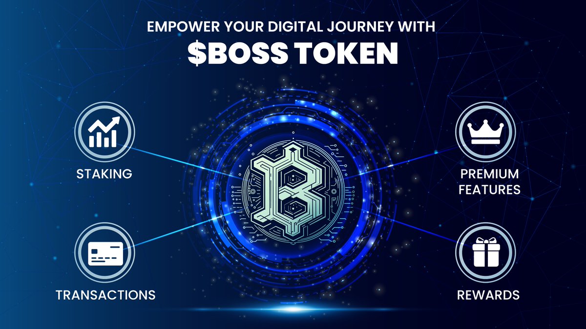 BossDigitalX's tweet photo. Imagine your business transformed with Boss
Digital.

From seamless connectivity to secure
transactions, our solutions can revolutionize
your operations and unlock new growth
opportunities.

The future is bright with Boss Digital by your
side.

#FutureReady #BossDigital #TechSolutions
#arbitrum #layer2 #assetbackedtoken #6G
#Telecom #Blockchain #Cryptocurrency
#CryptoInvestor #presale #ICO
