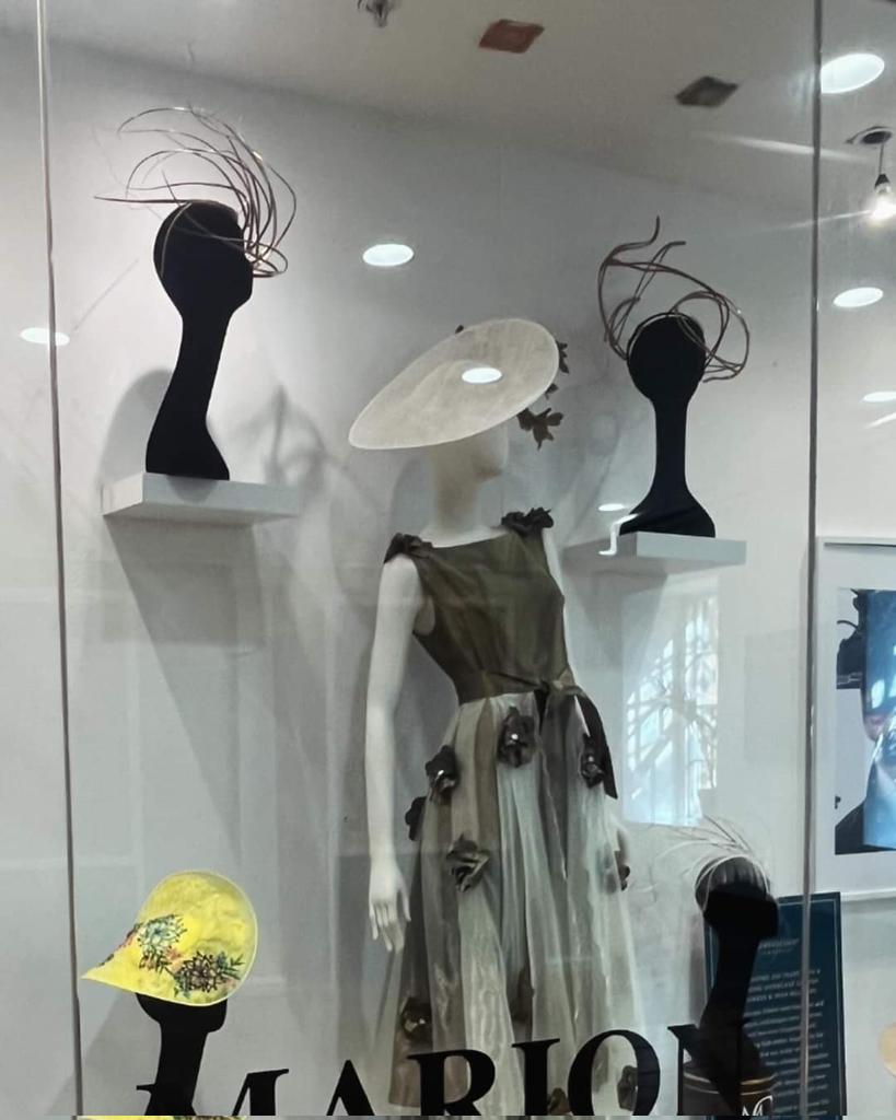 What a dress from the award winning <a href="/OriginalIreland/">Original Ireland</a> , to die for…. &amp; what hats from <a href="/aoifeharrison/">Aoife Harrison</a> @aoibhiinnhamill <a href="/leonoraferguson/">Leonora Ferguson</a> <a href="/saradendesigns/">Saraden Designs Millinery Atelier</a> @KateBettsHats  all #marioncuddydesignemporium <a href="/ShopPowerscourt/">Powerscourt Centre</a>