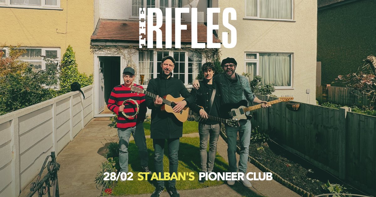 British indie outfit <a href="/theriflesband/">The Rifles</a> rose to popularity in the mid-2000s with a jaunty garage rock &amp; roll sound that has equal parts of Jam-like swagger and a playfulness not unlike contemporaries The Kooks.
<a href="/thepioneerclub/">The Pioneer Club</a> 
juiceboxindie.com/listings/the-r…