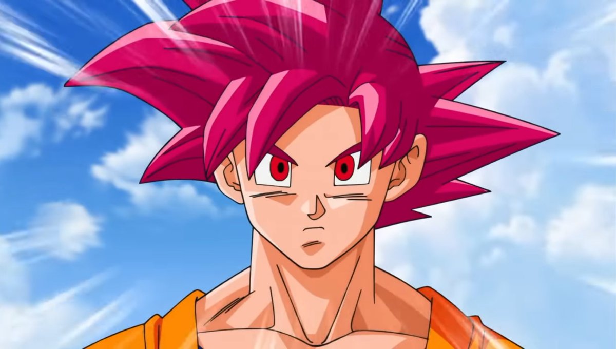 9 years ago today, Dragon Ball Super Anime episode 9 aired! In which Goku  became a Super Saiyan God for the first time!, image size:1200x680