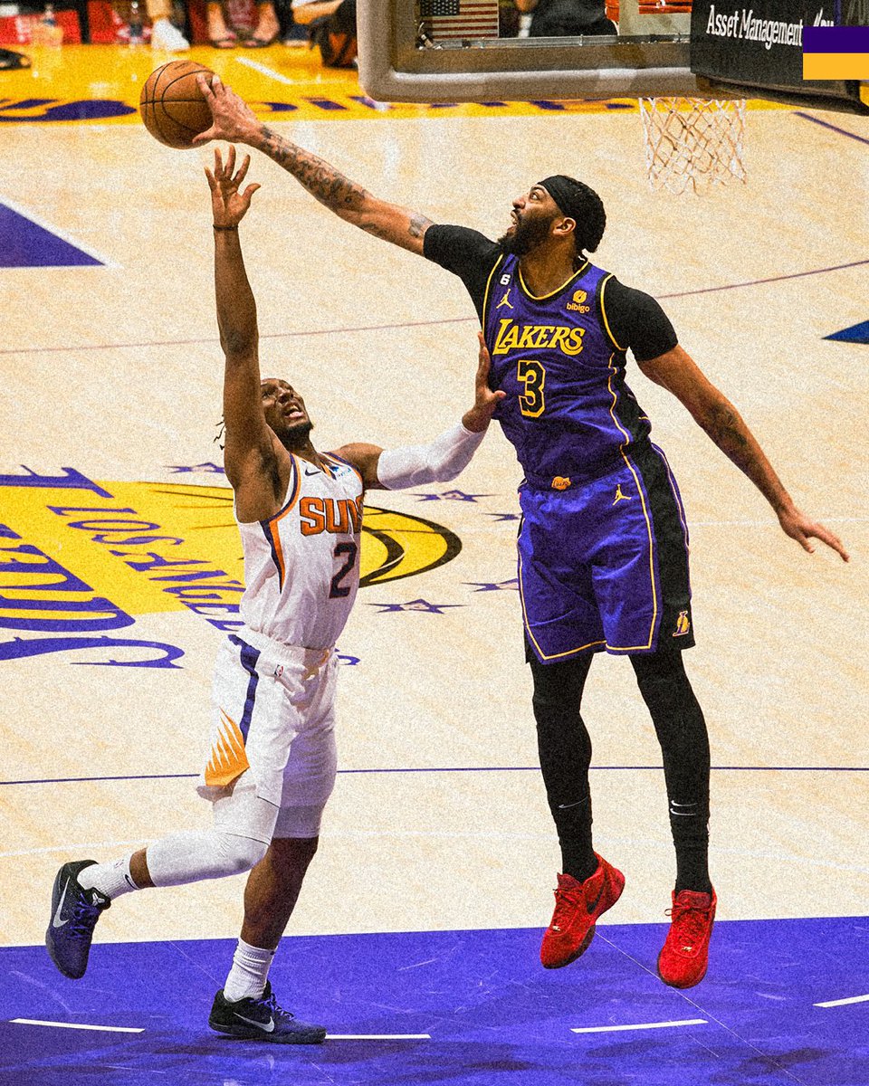 Lakers's tweet image. BLOCKS x BROW 

#NBADefenseWeek