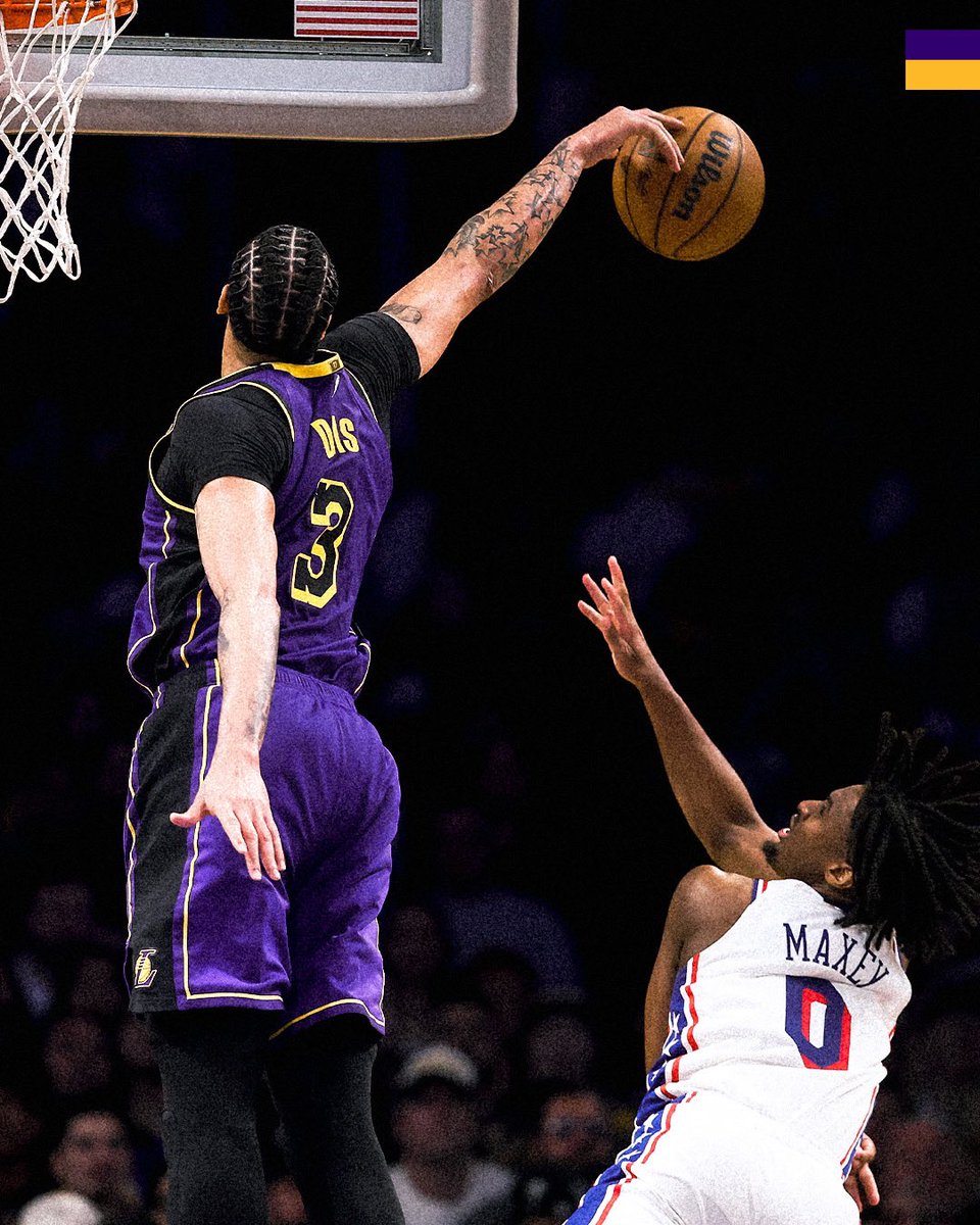 Lakers's tweet image. BLOCKS x BROW 

#NBADefenseWeek