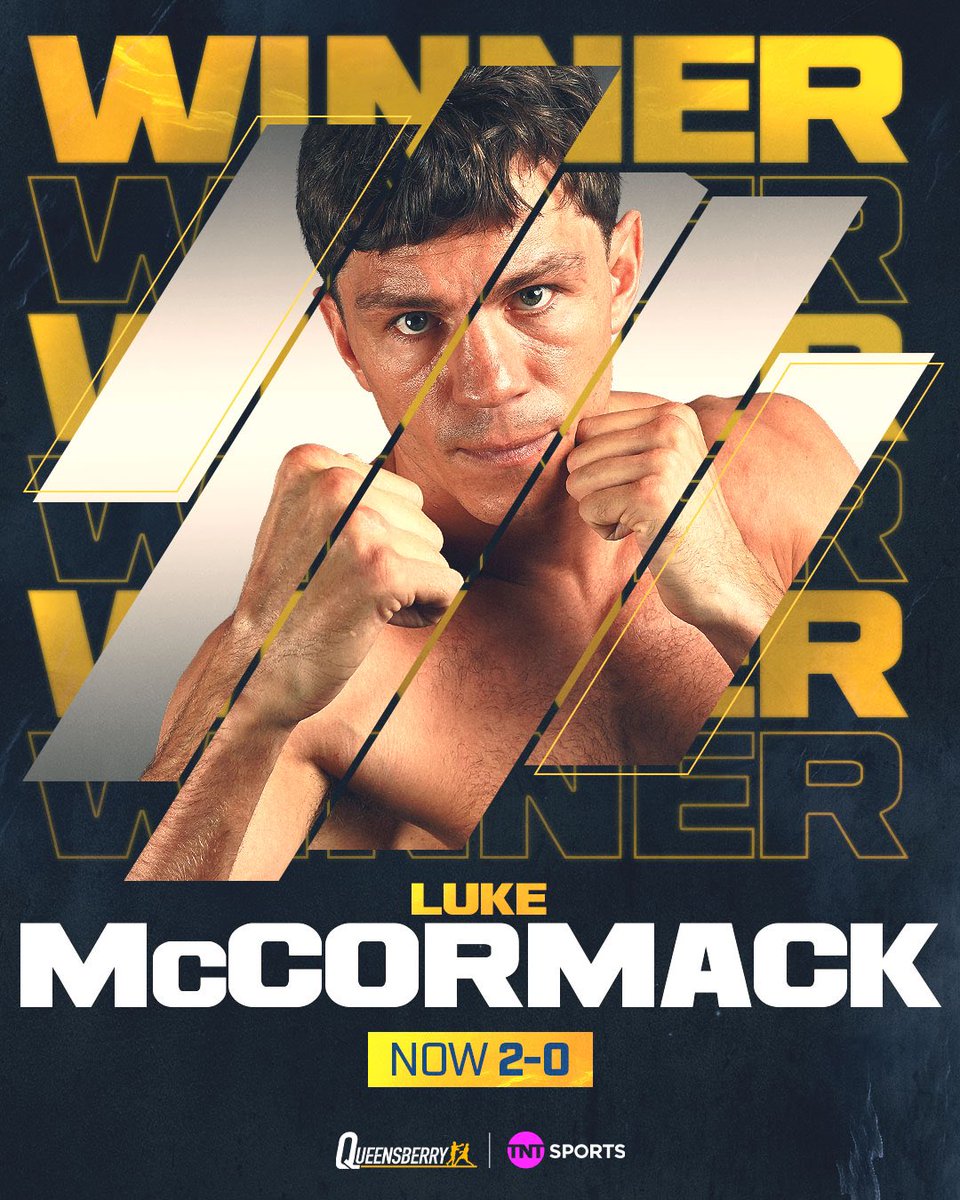 Queensberry Promotions (@queensberry) on Twitter photo You don't recover from those! A spiteful KO from Luke McCormack๐๐ฅ
Two fights, two brutal stoppages. The start of something special โจ
#NoakesCeglia | NOW | <a href="/boxingontnt/">Boxing on TNT Sports</a> You don't recover from those! A spiteful KO from Luke McCormack๐๐ฅ
Two fights, two brutal stoppages. The start of something special โจ
#NoakesCeglia | NOW | <a href="/boxingontnt/">Boxing on TNT Sports</a>