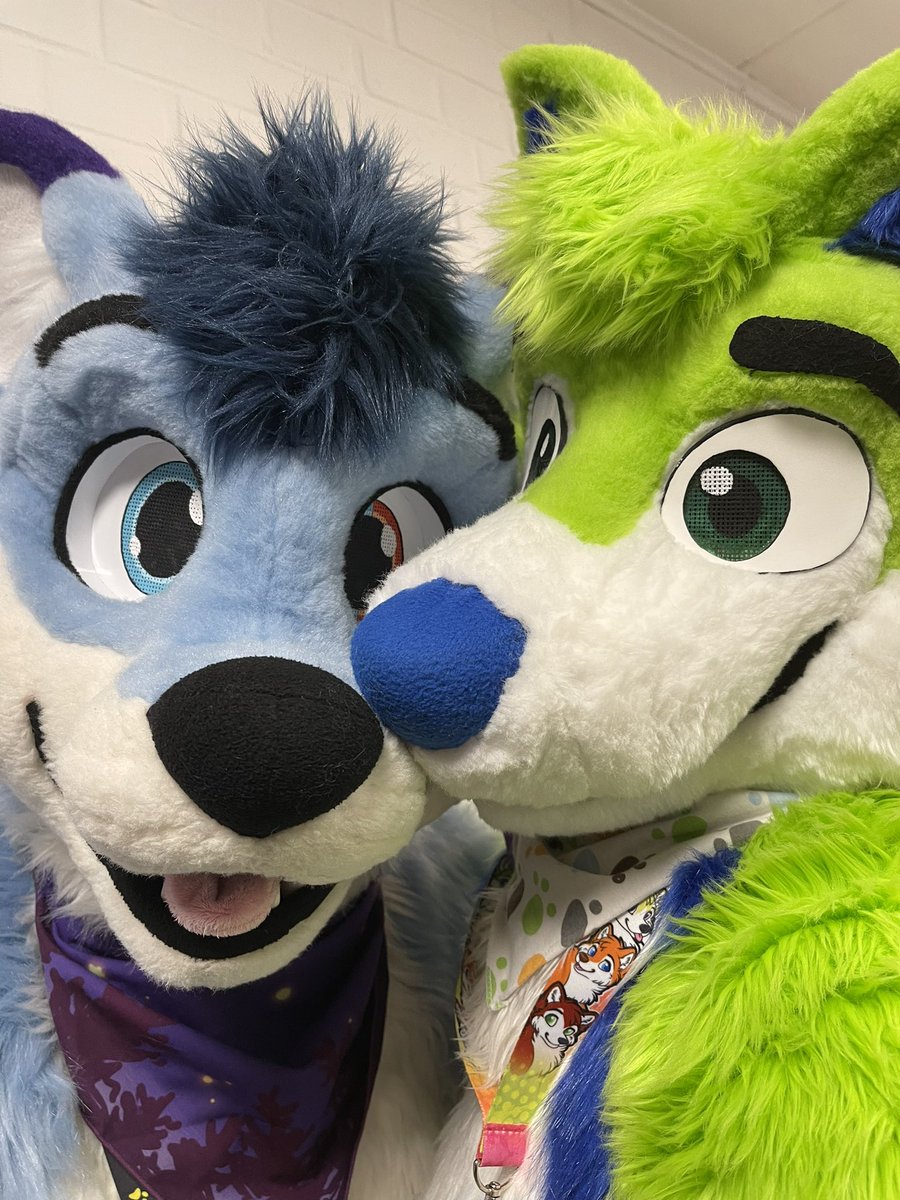 Look! I found a cute Fox x3

#FursuitFriday

🦊 <a href="/FoxKasco/">Kasco | @kasco.bsky.social</a> 
📸 <a href="/MrMikado99/">Mikado99</a> 
📍 Furmeet Herne