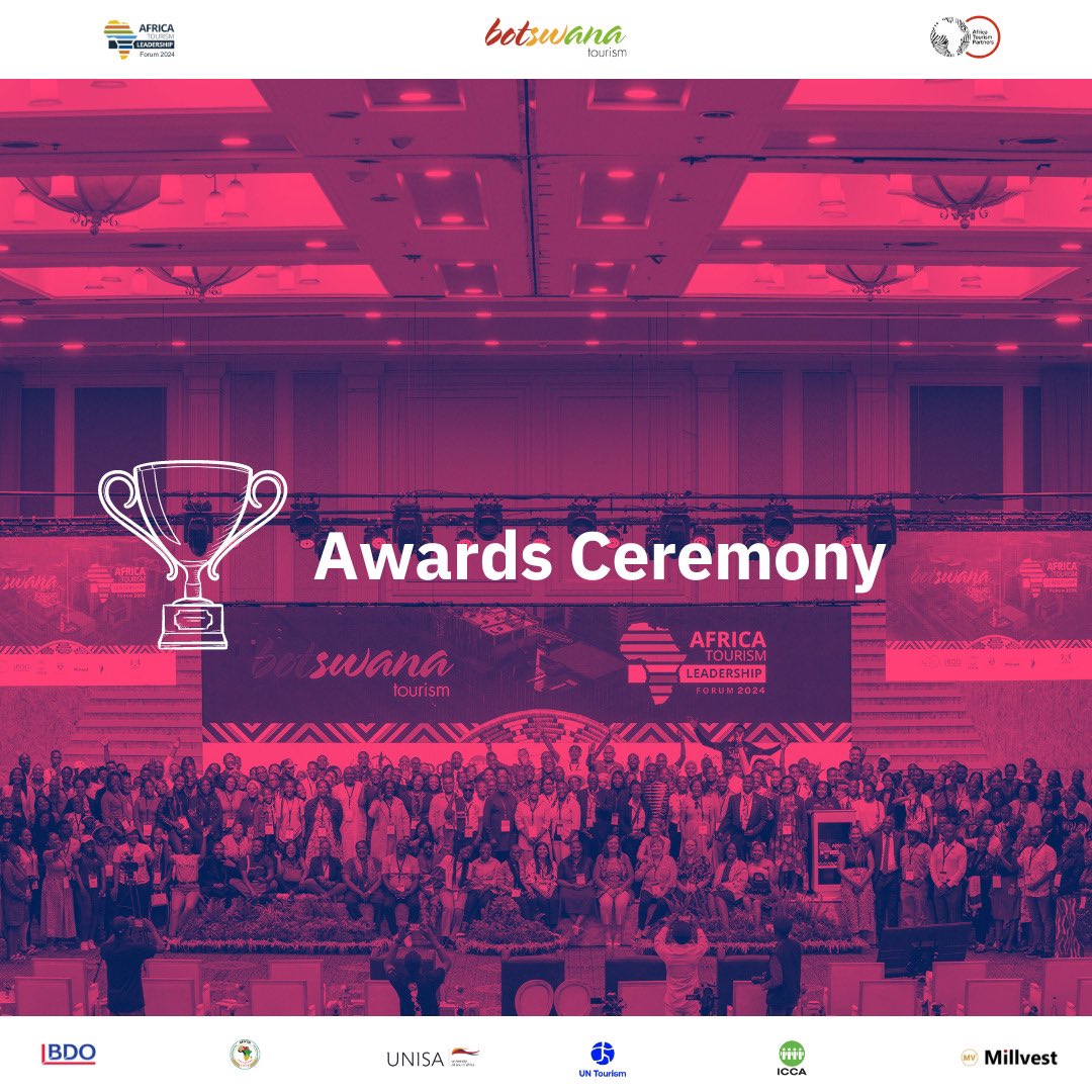 The big moment of the week is here — the Awards Ceremony. Catch it on their virtual event here: bit.ly/ATLF24Stream

#ATLF2024 #ATLFAwards #AfricaConnectsInBotswana #ExploreGaborone #DiscoverBotswana