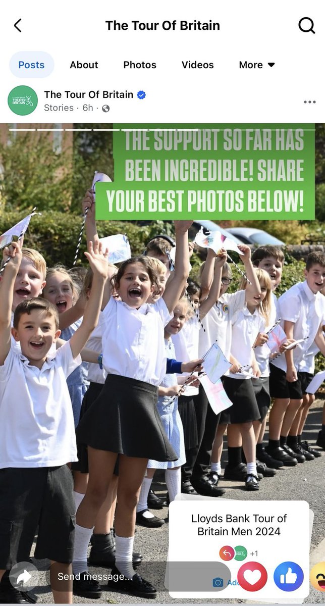 Farnsfield St Michael’s CofE Primary School (@fstmichaels) on Twitter photo Our whole school made their way down to watch the Tour of Britain go through the village and we’ve been spotted on the official <a href="/TourofBritain/">Lloyds Tour of Britain</a> Facebook and instagram story!! 🚲 Our whole school made their way down to watch the Tour of Britain go through the village and we’ve been spotted on the official <a href="/TourofBritain/">Lloyds Tour of Britain</a> Facebook and instagram story!! 🚲
