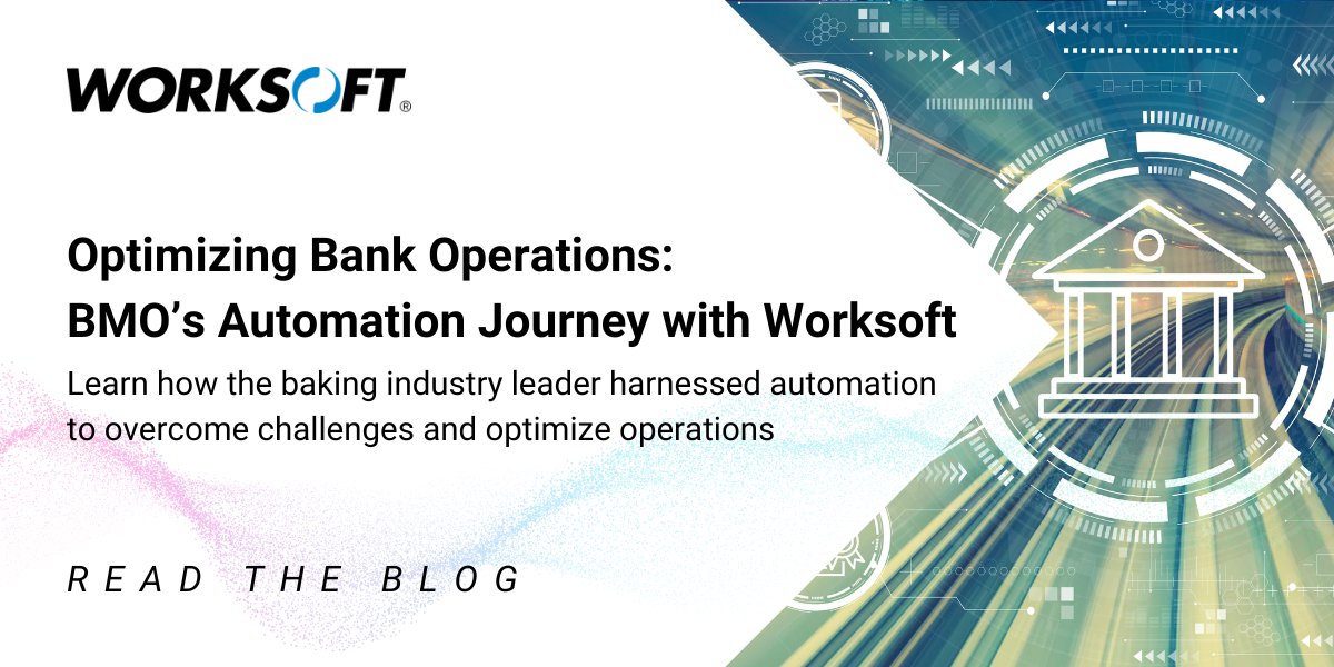 Discover how Worksoft's automation improved Bank of Montreal's approach digital transformation in our blog post!

By automating over 5,500 out of 6,000 test cases and utilizing overnight test scheduling, BMO streamlined their validation cycles.

Read more: hubs.ly/Q02P066B0