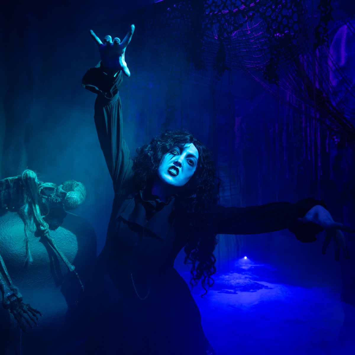 In one week, darkness descends on Hersheypark Halloween. Ready or not, Dark Nights returns Friday Sept. 13 🌙🦇 
Hersheypark Halloween Pre-Sale tickets here including ALL rides, haunted houses and scare zones: bit.ly/2nlKX9I
#DarkNights #HersheyparkHalloween