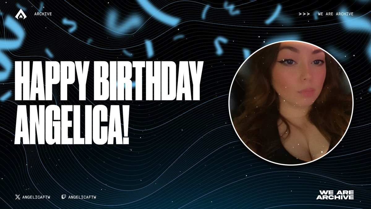 Happy Birthday <a href="/angelicaftw/">Angelica</a> 🎉

Sending all the best to our Team Mom on her Birthday - Thank you for everything!

She's been on the stream grind so stop by soon and show some love 
📺: twitch.tv/angelicaftw