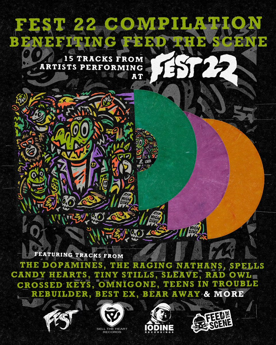 Today!!!  Stoked to be launching the new <a href="/thefestfl/">The Fest</a> comp alongside our pals at <a href="/iodinerecords/">Iodine Recordings</a> - benefiting @FeedTheScene 

And look at those BC Friday specials!  Get em while the getting is good 

You know where to look!