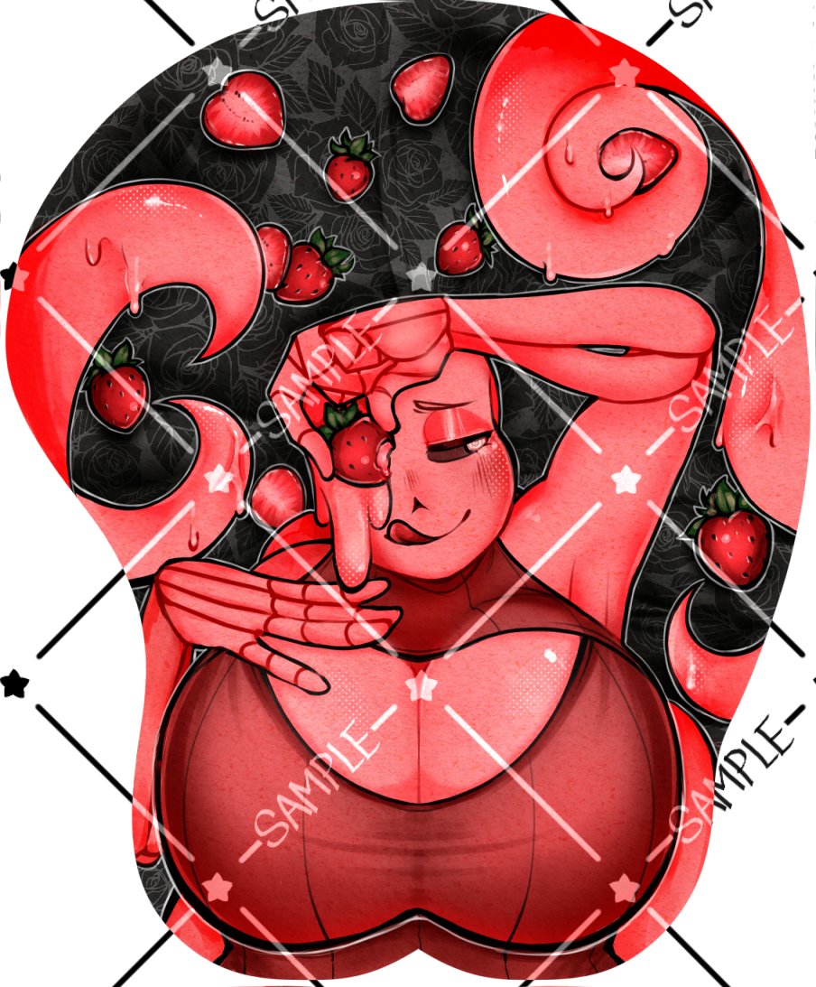 Monster_kinds's tweet photo. as a sister design to another lovely nightmare mousepad design, im doing an interest check for 🐙🍓 too!
#applesauce_tag #applesauce-tag #2pnightmare #strawberrynightmare https://t.co/dnMLSglSHL