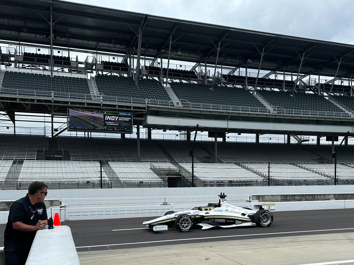 David M. Umulis (@davidmumulis) on Twitter photo Utilizing components of #AI, motorsports, mechanical and electrical engineering, #Purdue researchers are participating in today’s <a href="/IndyAChallenge/">Indy Autonomous Challenge</a> events to advance fully autonomous vehicles and driver-assistance technology systems. #STEM <a href="/IMS/">Indianapolis Motor Speedway</a> Utilizing components of #AI, motorsports, mechanical and electrical engineering, #Purdue researchers are participating in today’s <a href="/IndyAChallenge/">Indy Autonomous Challenge</a> events to advance fully autonomous vehicles and driver-assistance technology systems. #STEM <a href="/IMS/">Indianapolis Motor Speedway</a>