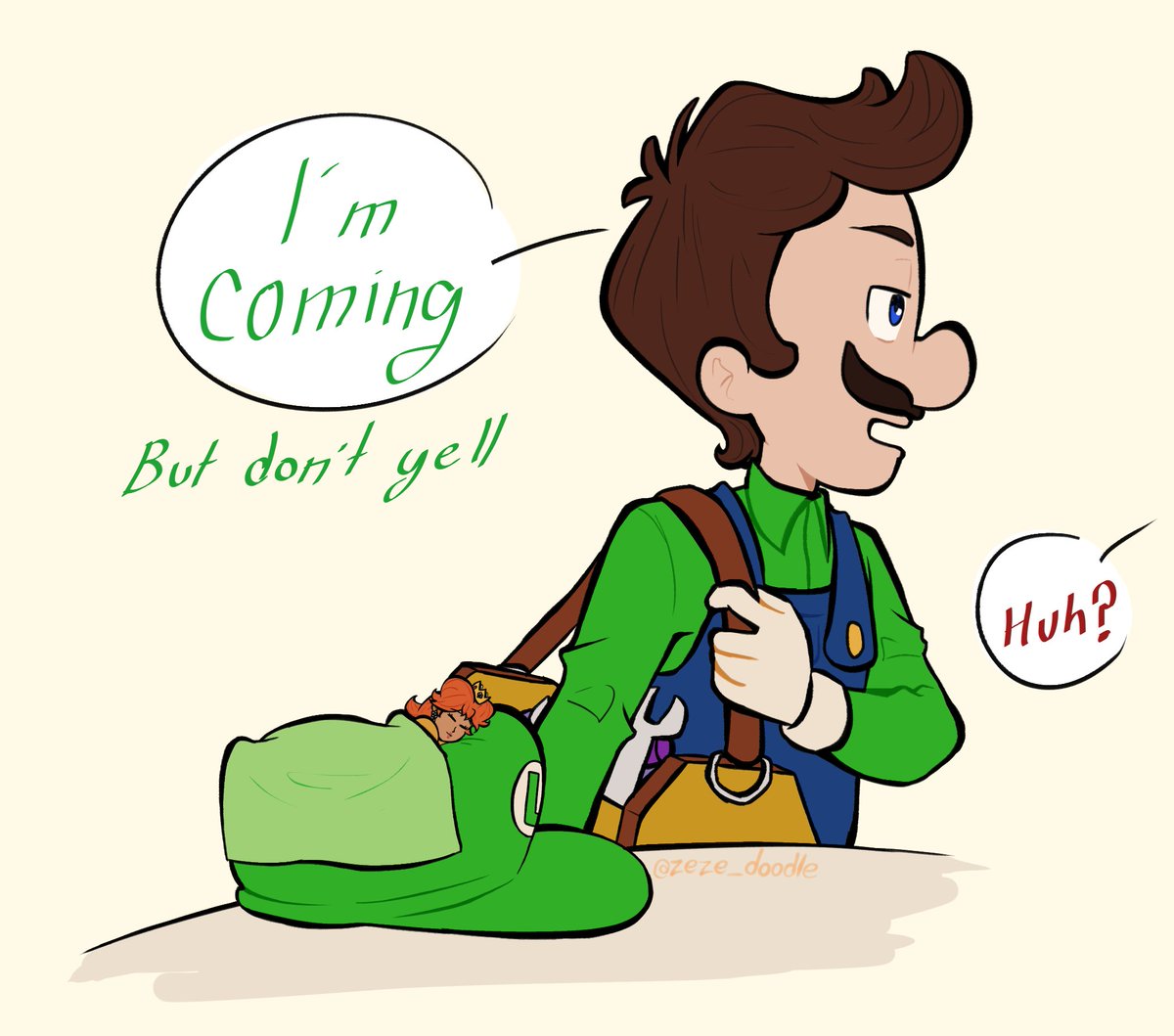 zeezee_doodle's tweet image. Little girl sleeping

#luaisy #Luigi #PrincessDaisy #fanart