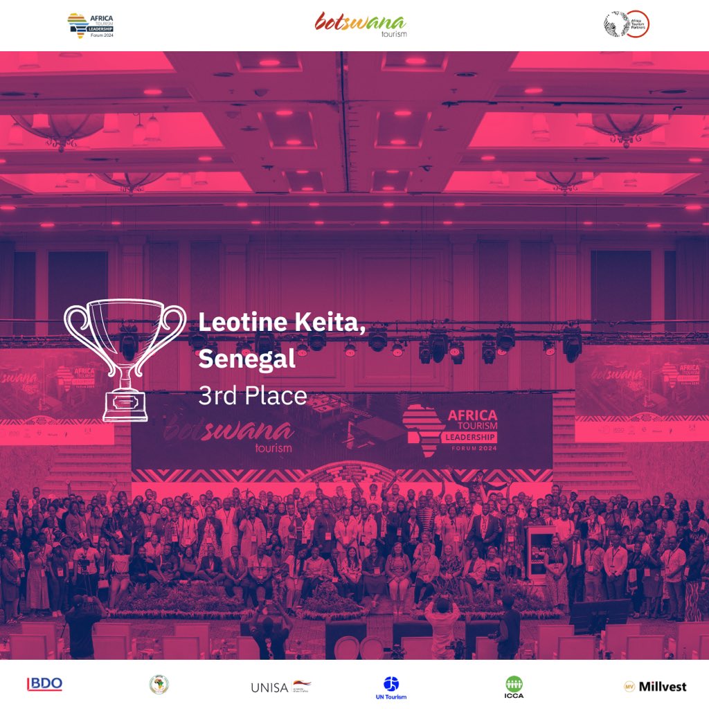 For the Outstanding Entrepreneurship Award, the winners are:
1st Place: Kenneth Agyepong &amp; Abdul Karrim, Ghana
2nd Place: Lizanne du Plessis, South Africa 
3rd Place: Leotine Keita, Senegal

Congratulations are in order. #ATLFAwards #ATLF2024