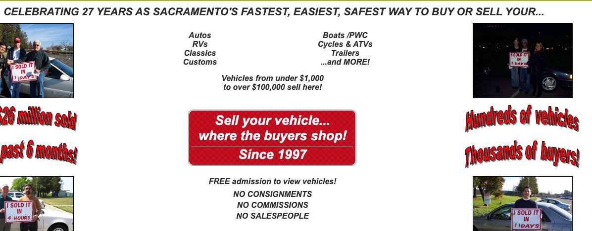 mhp_guy's tweet photo. I’m always shocked at how rarely great business ideas get ripped off.

Sierra Auto Fair makes $40- $70k per weekend by borrowing a parking lot for people to buy and sell cars.

YOU could (and should) rip off this idea in your corner of the world, by doing this:

1. Find a school or business that has a large parking lot that is largely unused on the weekends.

Sierra Auto Fair uses a community college in Sacramento, CA.

2. Work out a deal to lease their parking lot for 1 weekend to test the concept.

3. Message everyone selling a popular make/model car or truck on FB Marketplace and offer then free access to your auto fair.

Here's your pitch "Don't meet shady folks in an alley so they can test drive your car. 

Tell everyone to meet you at our auto fair. 0 downside to you. Strength in numbers. Tell them to all come at the same time."

4. Get on FB Groups to advertise your fair to potential buyers. Hopefully the parking lot is near a busy intersection.

Tell them the cars that will be coming.

Ideally you have WAY more buyers than sellers.

5. After your successful weekend, start inviting sponsors (detailing, oil changes, etc) and start charging sellers $150 to park their car.

That's what Sierra does, and they have hundreds of cars per weekend.

No middleman!

My partner and I discuss this idea at length, plus other ways to make money with a low investment in the car biz.

Video below. Enjoy!