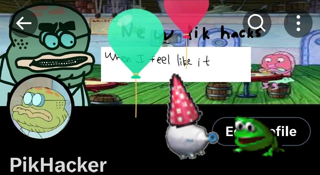 PikHacker's tweet image. Yay balloons